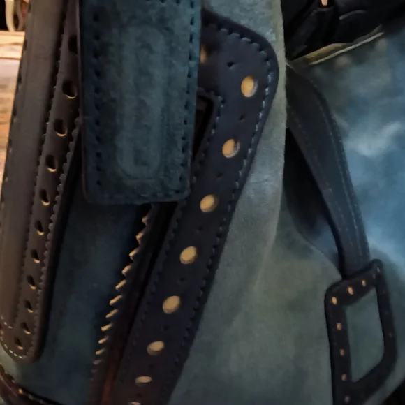 Coach Y2K Suede & Leather Hobo - Picture 10 of 10